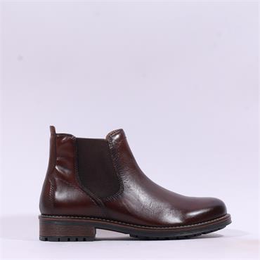 Dubarry Sonny Gusset Ankle Boot - Chestnut Leather